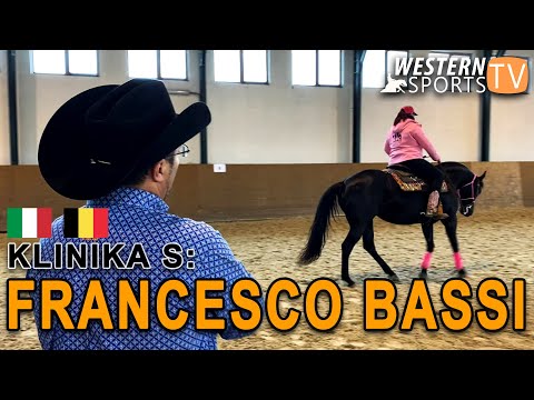 Reportáž: Westernový trenér Francesco Bassi v Čechách!
