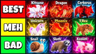 TOP 30 BEST PETS in Ride A Pet! (REAL STATS) Roblox