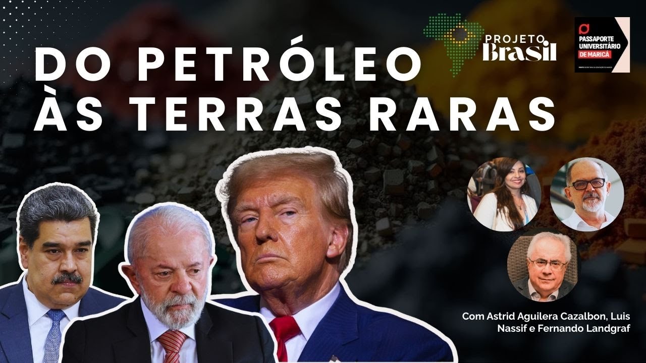 Do petróleo às terras raras: o plano imperialista de Trump | Projeto Brasil (08/01/26)