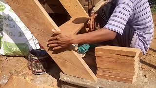 Download lagu Cara Cepat Membuat Tangga Kayu Sederhana #tanggakayu #tanggasederhana mp3