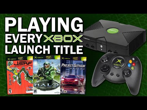 PLAYING EVERY XBOX LAUNCH GAME