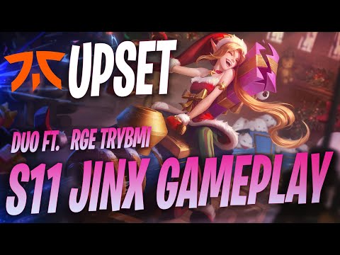 FNC UPSET | JINX GAMEPLAY ft. RGE TRYBMI