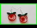 Paper Earrings Jhumka | Paper Quilling Tutorial