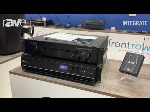 Integrate 2019: Audio Brands Australia Shows Off Dynacord Power Amplifiers and RTS Intercom Systems