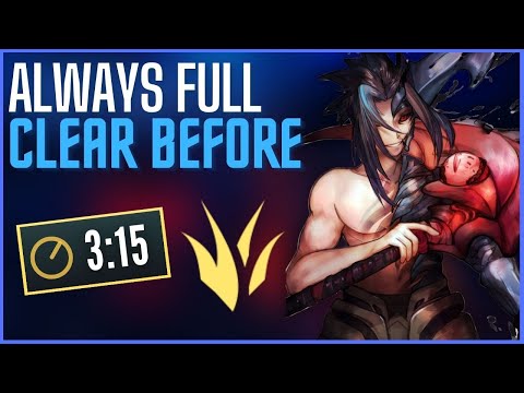How to Properly And Efficiently Full Clear on Kayn Before 3:15! - League of Legends