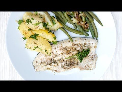 How to pan fry trout fillet