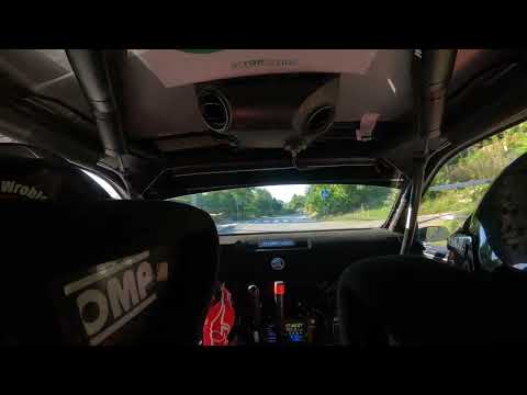 31. Rajd Rzeszowski. Kacper Wróblewski na trasie OS4