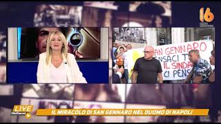 san gennaro ripete il miracolo la diretta di otto channel