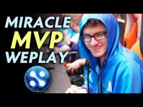 Nigma Miracle MVP Core Of Weplay! Mad Moon Dota 2