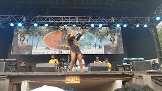 Nailah Blackman performs &#39;Baila mami/Baddish&#39;, Caribbean Concerts 2018, Six Flags Great Adventure