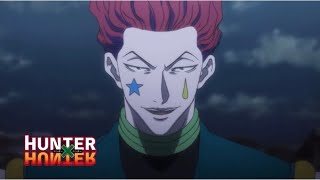 Hisoka vs Chrollo english dub, hisoka find out chrollo can’t use nen english dub