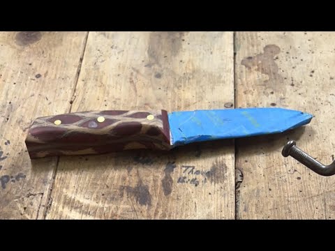 Knife Handle Part 2 - Finishing