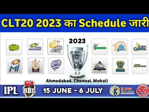 CLT20 2023 Official Schedule | CLT20 2023 Teams | CLT20 2023 Venue