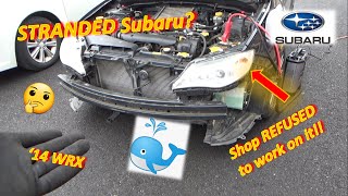 Shop REFUSED to Work on this Subaru WRX?! (No-Crank, No-Comm with ECM?)