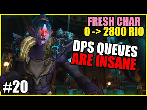0 to 2800 RIO | Ret Paladin E20 - DPS queues are insane