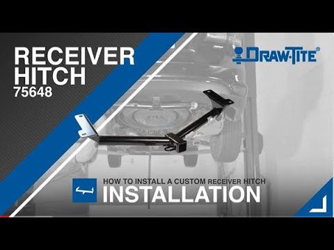 2009-2020 Dodge Journey Hitch Install - Draw•Tite® 75648 Class III 2in Receiver
