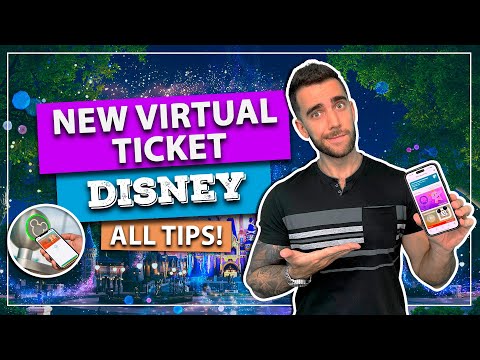 ☑️ DISNEY ORLANDO Virtual Ticket! Enter the parks with your cell phone! Goodbye ticket queue!