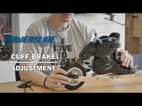 How to adjust your Powerslide Nordic cuff brake?
