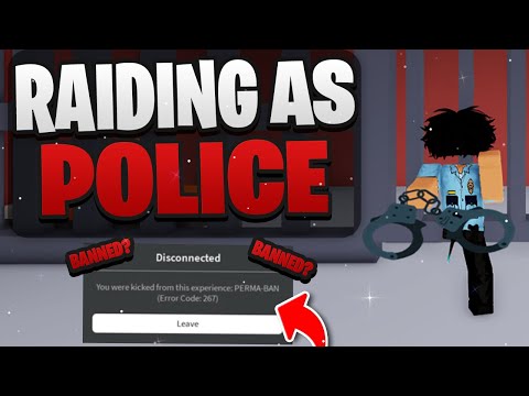 Raiding BUT I'm An Annoying Cop In Da Hood👮