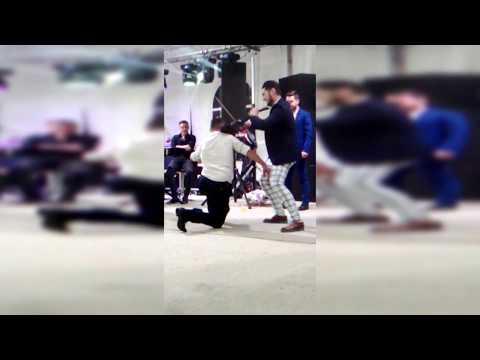 "Spectacol" cu vioara la nunta