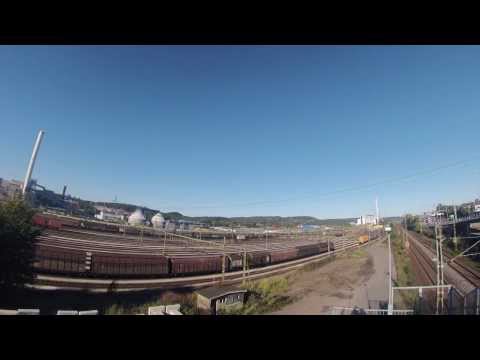 Svenska tåg på spår 20: Sävenäs rangerbangård (time-lapse)