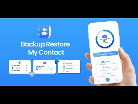 Backup Restore My Contact Video