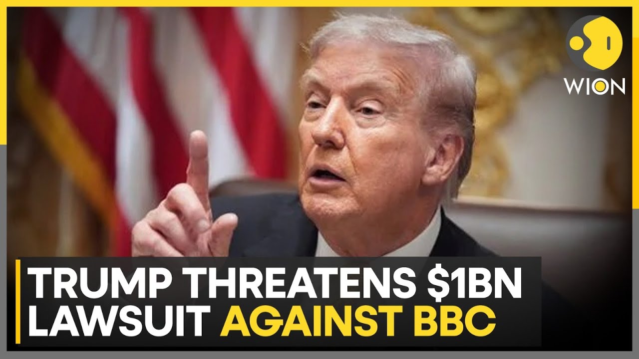 BBC Receives Letter from Donald Trump Threatening Legal Action | WION