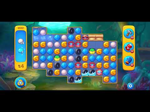 Fishdom level 9932 no boosters フィッシュダム ノーマル