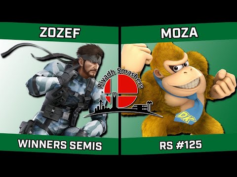 Zozef (Snake) vs Moza (Ridley/Donkey Kong) - RS #125