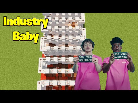 "Industry Baby" - Lil Nas X & Jack Harlow Minecraft Note Blocks Song