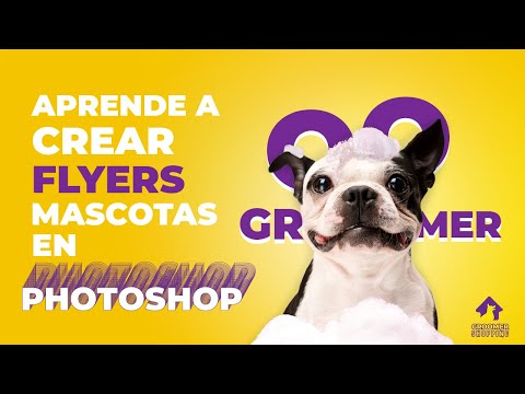 , title : 'Photoshop Tutorial | Flyer sobre servicio para #mascotas #AdobePhotoshop #groomers #veterinaria'