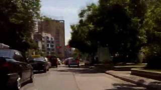 preview picture of video 'So velosiped niz ulicite na Skopje'