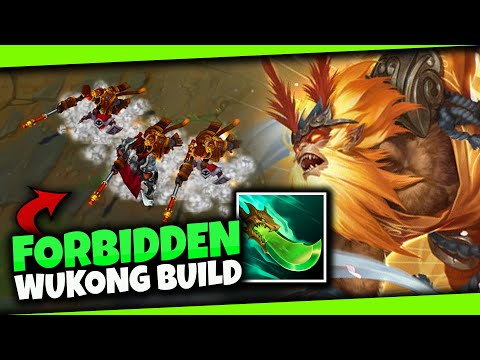 FORBIDDEN WUKONG BUILD HAS NO CD!! | Season 13 League of Legends Wukong Jungle - Best Items