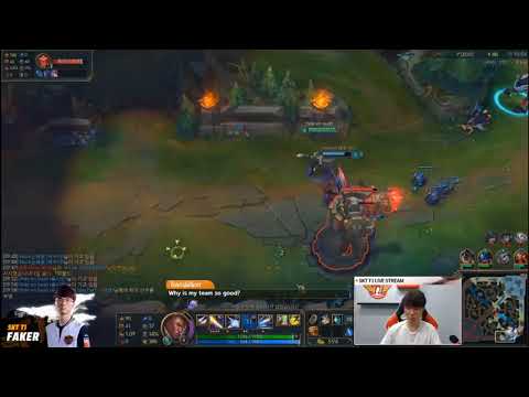 SKT T1 Faker - LUCIAN - MID - KR SoloQ - 29/10 Translation EN - Hide on bush