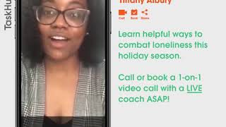Combat Holiday Loneliness: Tiffany Albury