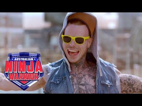 Party kid Corey Worthington takes on the Ninja Course | Australian Ninja Warrior 2018