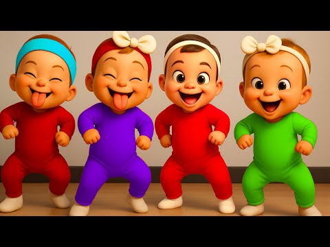Dudi Dudi Dam Dam Dance 2 | Dodi Dodi Dum Dum Kids Dance | Funny Kitten Kids Videos | Baby Rhymes