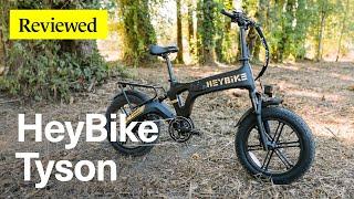 Fat Tire Folding eBike | HeyBike Tyson #ebikereview #ebike #fattirebike