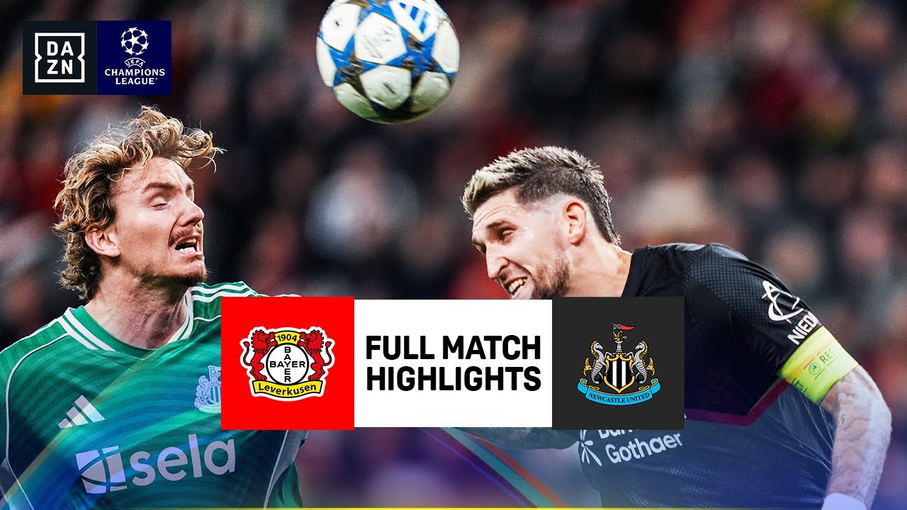 Bayer Leverkusen vs Newcastle | UEFA Champions League Highlights | Matchday 6 | 2025-2026