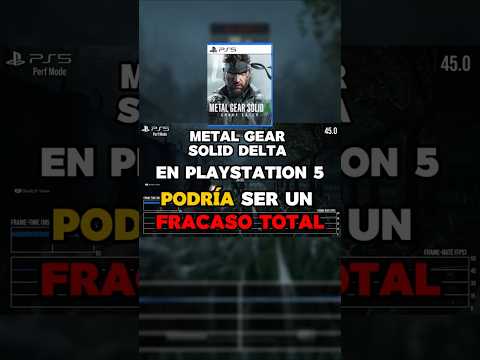 Fecha de lanzamiento de Metal Gear Solid Delta y soporte para PS5 Pro filtrados