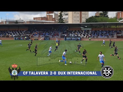 CF Talavera 2-0 DUX Internacional de Madrid || Temporada 2020/2021 [11-04-2021]  HINCHA TALAVERA
