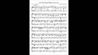 On The Street Where You Live - My Fair Lady - piano solo