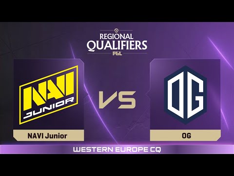 NAVI Junior проти OG | Гра 3 | The International - Western Europe Closed Qualifier