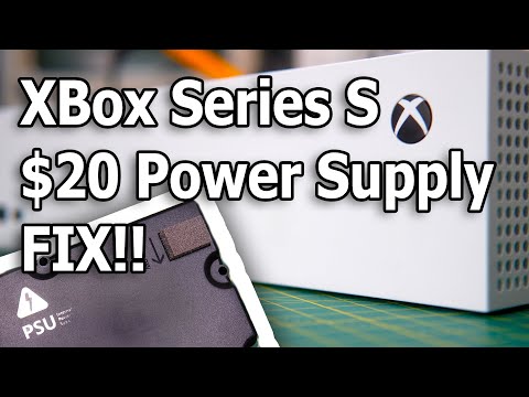 Replace Your Broken Xbox Series S Power Supply With A Laptop Charger!!