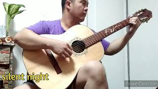SILENT NIGHT/O HOLY NIGHT by: Human Nature ( sologuitar arr. by Ryjan Duero)