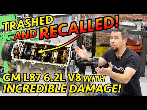 RECALLED GM L87 6.2L ENGINE TEARDOWN! Manufacturing Defect Causes INSANE Damage
