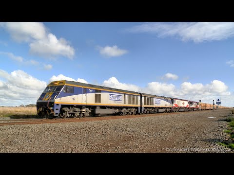 1PM9 SCT Freight Train With EL62 EL60 CSR012 SCT006 (15/7/2021) - PoathTV Australian Railways