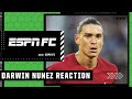 Reaction to Darwin Nunez’s 4 GOALS vs. RB Leipzig | ESPN FC