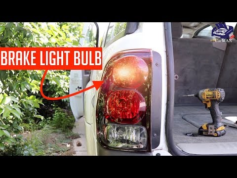HOW TO CHANGE Brake Light Bulb on Chevrolet Trailblazer