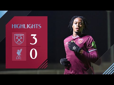West Ham United U21 3-0 Liverpool U21 | Premier League 2 Highlights